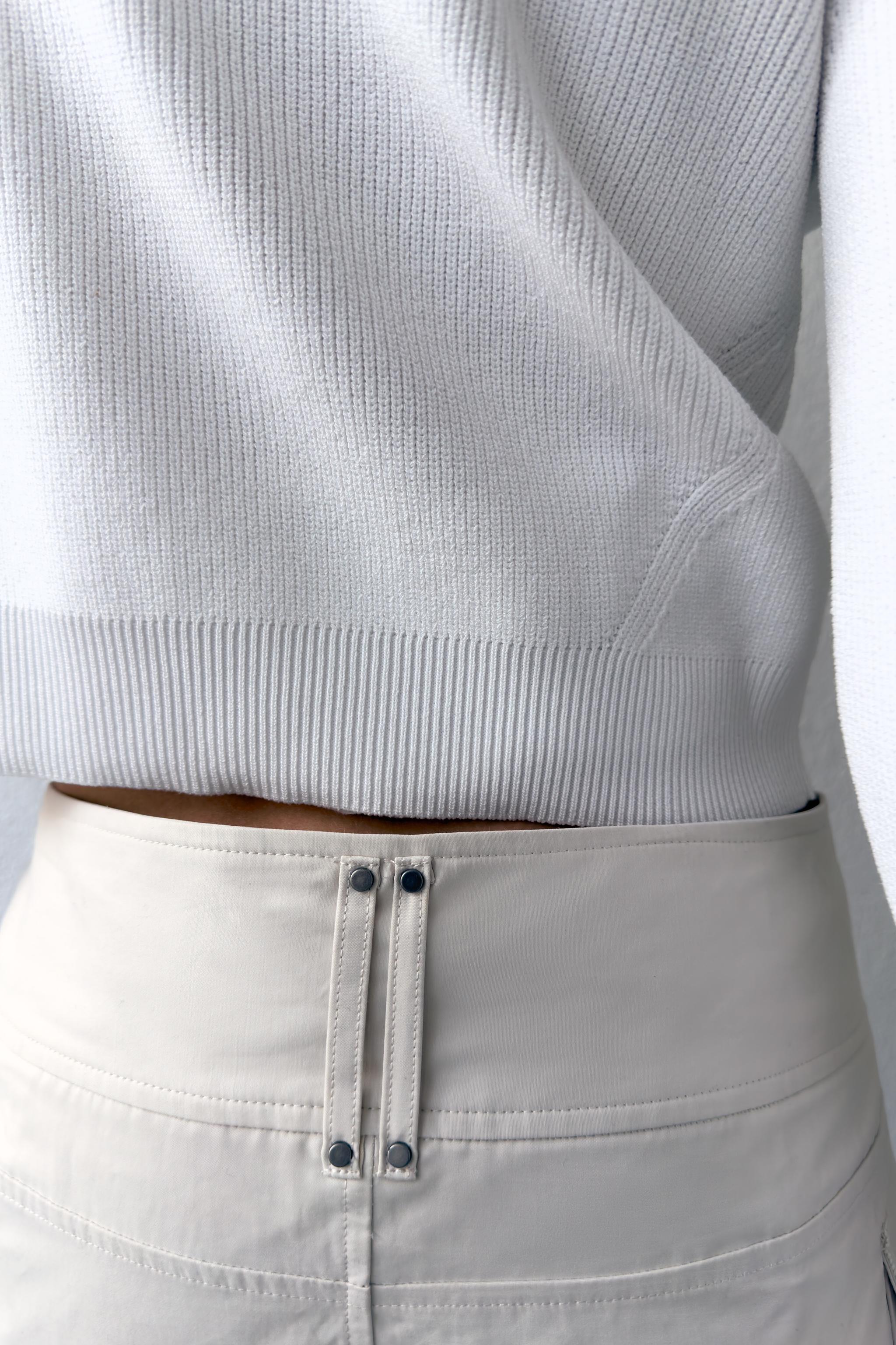 JUPE-PANTALON À POCHES